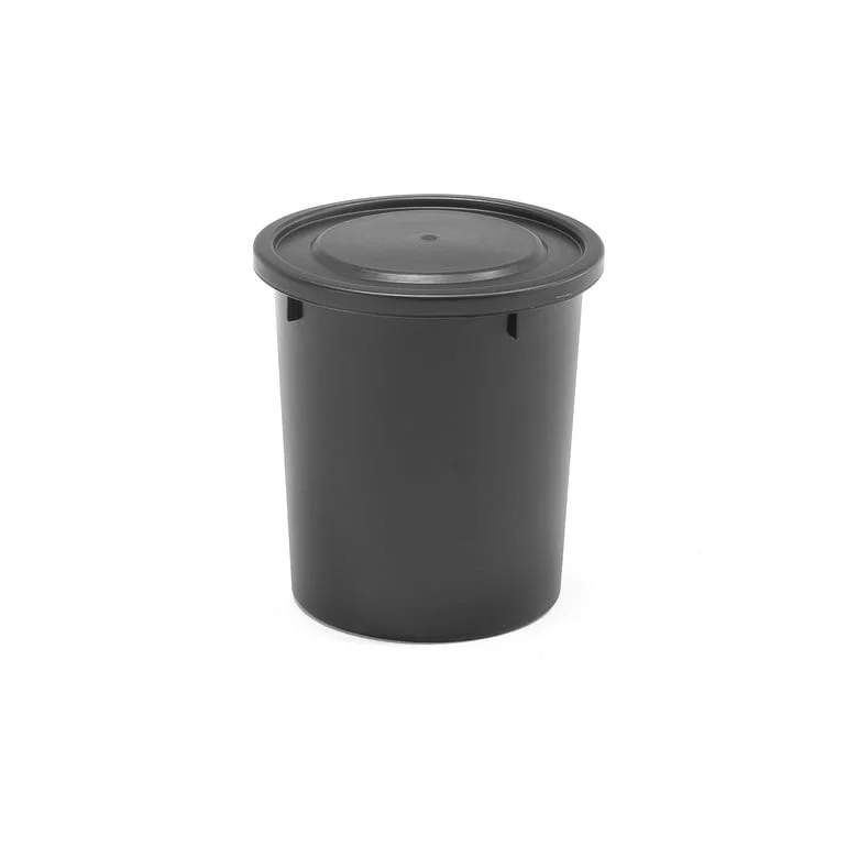 Plasttunna med lock Begränsat erbjudande
