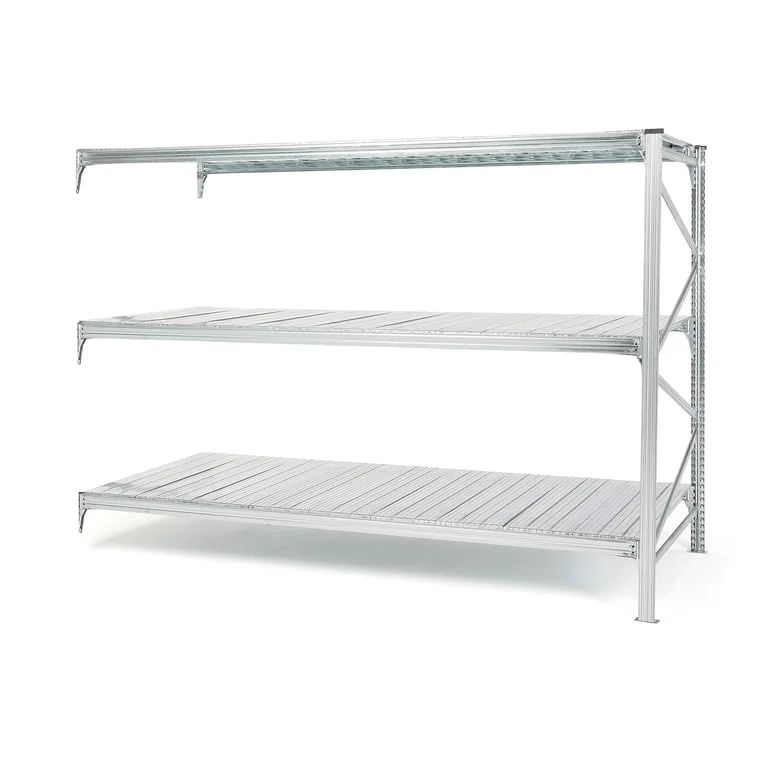 Rea Universalställ påbyggnadssektion 2000x2705x600 mm med 3 st plåthyllor