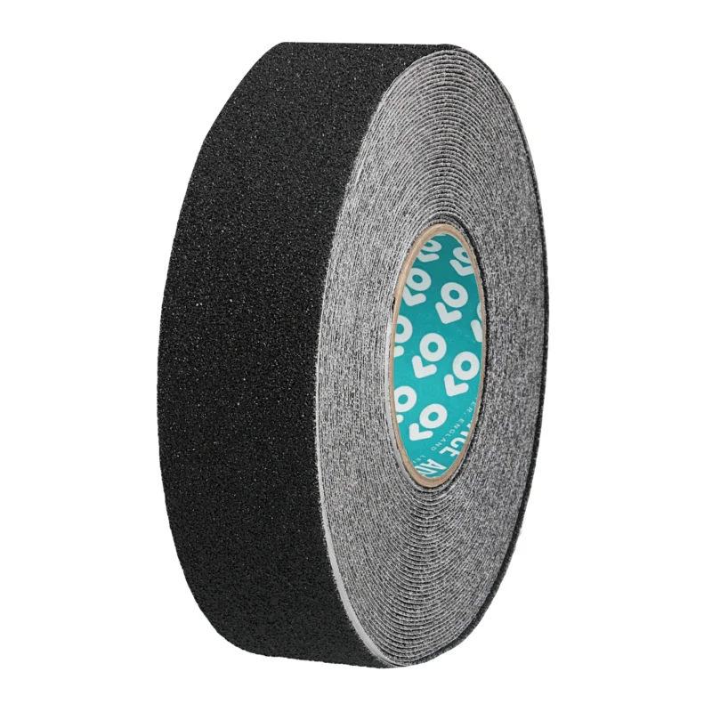 Premium Advance Tapes Svart Polyvinylklorid Tejp för faror 1 mm, Längd 18 m, Bredd 50mm