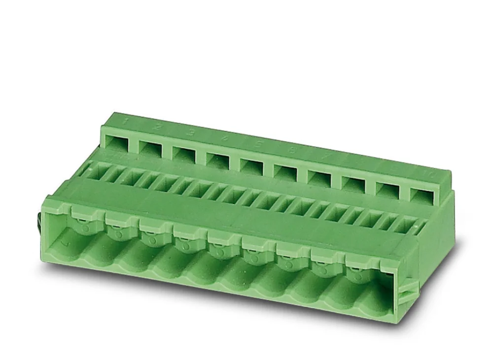 Endast denna vecka Phoenix Contact ICC 2.5/13-STZ-5.08, 13-polen Pluggbar kopplingsplint, Rak, 5.08 mm Avstånd 1 Rader