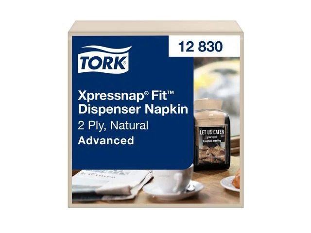 Servett TORK Xpressnap N14 natur 120/FP Kundfavorit