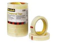 Erbjudande Kontorstejp SCOTCH 550 transp. 66mx19mm