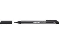Fineliner STABILO Point Max svart Populär