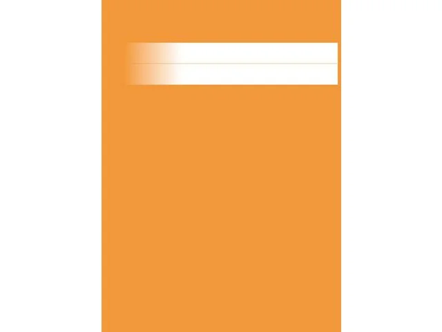 Skrivhäfte A4 olinjerat orange Sista chansen