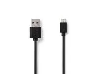 Kabel NEDIS USB-A Ha - USB Micro B 1m risnedsättning