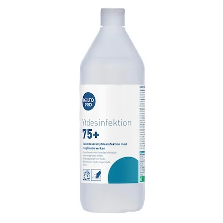 Ytdesinfektion KIILTO PRO 75+ 1L Erbjudandepris