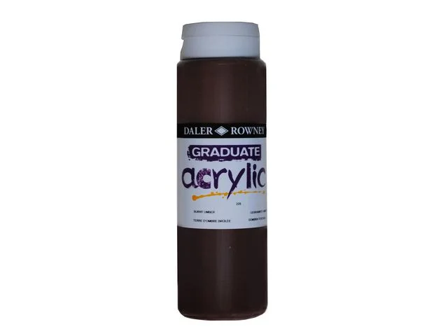 Premium Akrylfärg 500 ml brun