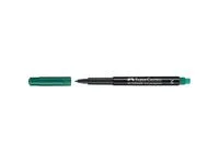 Märkpenna VF FABER-CASTELL medium grön Begränsad tid