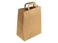 Nyhet Bärkasse papper 26L brun 200/FP