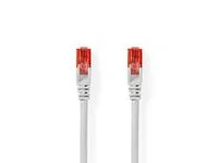 Kabel NEDIS Nätverk UTP Cat6 10m Vit Sista chansen