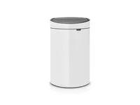 Papperskorg Touch Bin New 40L Vit Begränsad tid