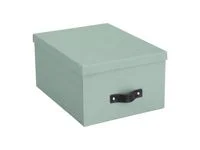 Rea Förvaringsbox m.lock kartong mint