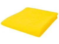 Dekorationsfilt 90x100cm gul Nedsatt pris