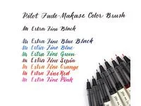 Fineliner Brush pen PILOT röd Fri frakt