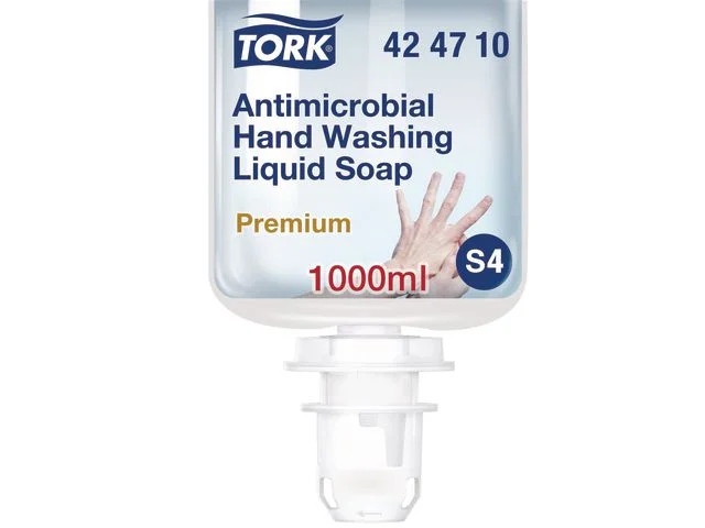 Handtvål TORK S4 Antim. Flyt. 1L Nyhet