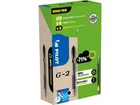 Gelpenna PILOT G2 Greenp. svart 12+12/F Begränsat antal