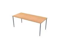 Bord frist 180x80cm boklaminat/grå Begränsad tid