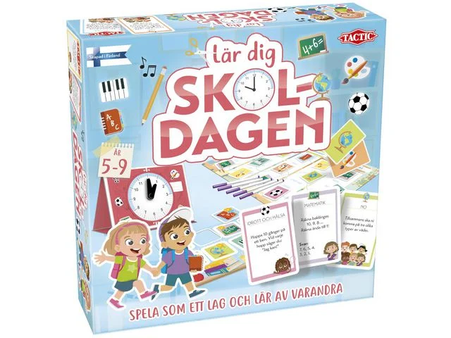 Beställ idag Spel Lär dig skoldagen