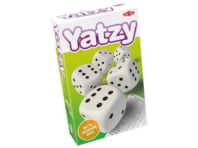 Spel Yatzy med trätärningar Lågt pris
