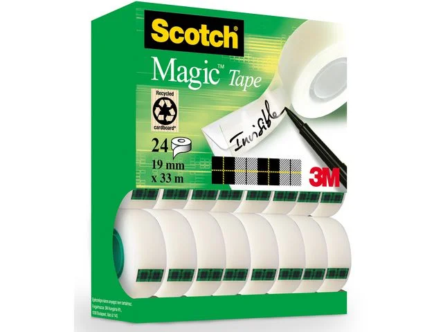 Extra rabatt Dokumenttejp SCOTCH Magic 19mmx33m 24/FP
