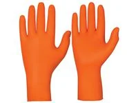 Fynd Nitrilhandske 114.940 orange XXL 100/FP