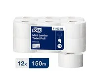Toalettpapper TORK Uni T2 2-lag 12/FP risnedsättning