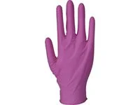 Nitrilhandske puderfri rosa XL 100/FP Rabatter