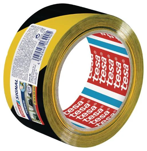 Begränsat erbjudande Golvmarkering TESA Prem. 50mmx66m sv/gul