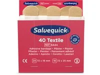 I lager Plåster SALVEQUICK refill textil 40/FP