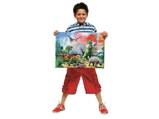 Pussel Dinosaurier 100 bitar Nyhet