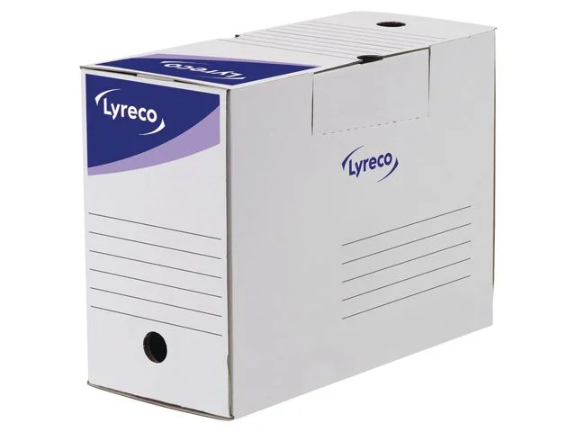 ArkivboxFSC 340x250x150mm vit Utförsäljning
