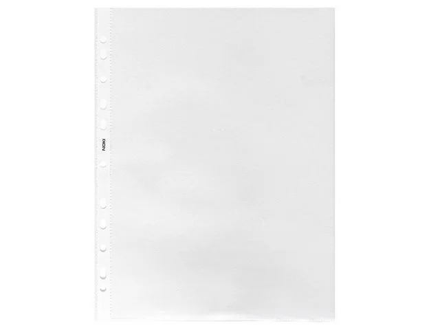 Plastficka NOKI A4 prägl.0,12mm100/FP Nedsatt pris