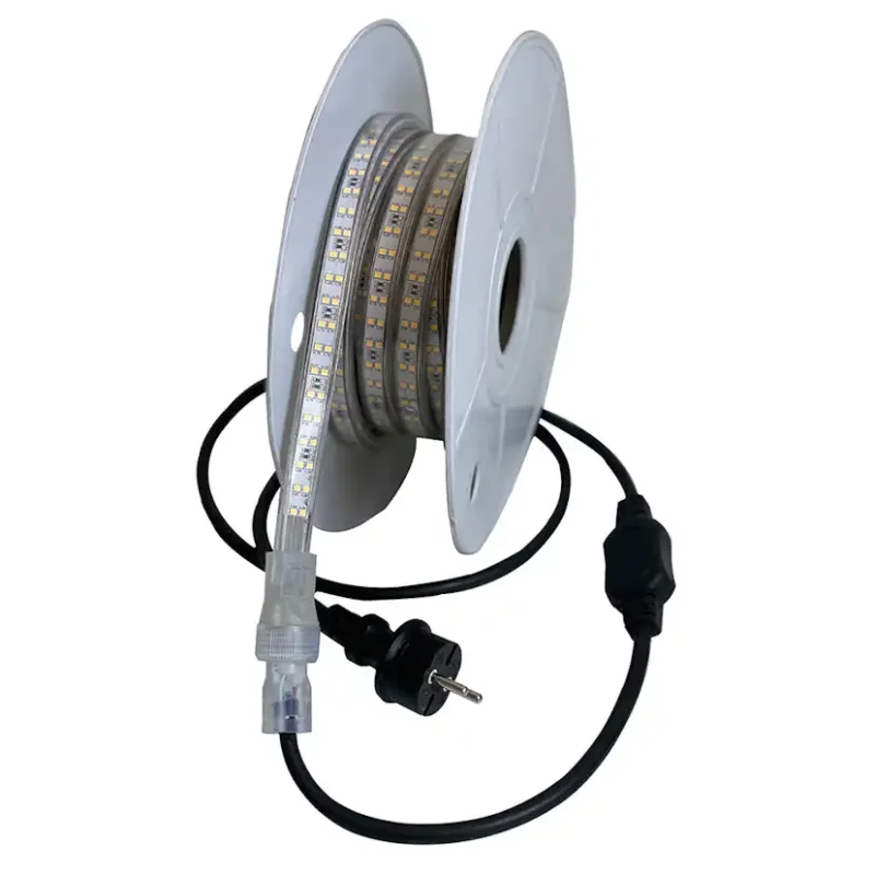 Arbetsbelysning Blue electric LED Slinga På Plastrulle Billig