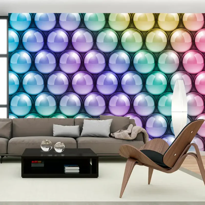 Fototapet Arkiio Colorful VertigoStorlek: 300x210 cm Säker betalning