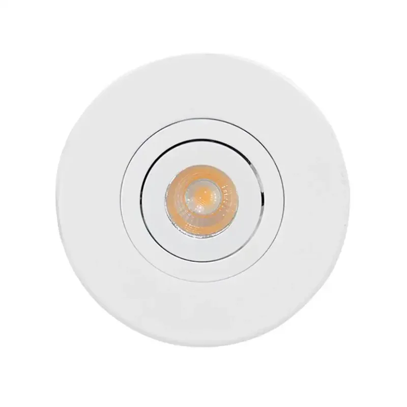 Endast idag Downlight Nesign S 80 mm Rund Vingar 6-PackVit, Ljustemperatur: 2700 K