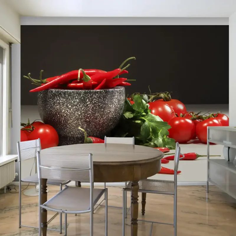 Fototapet Arkiio Röd DychotomyStorlek: 250x193 cm Rabatter