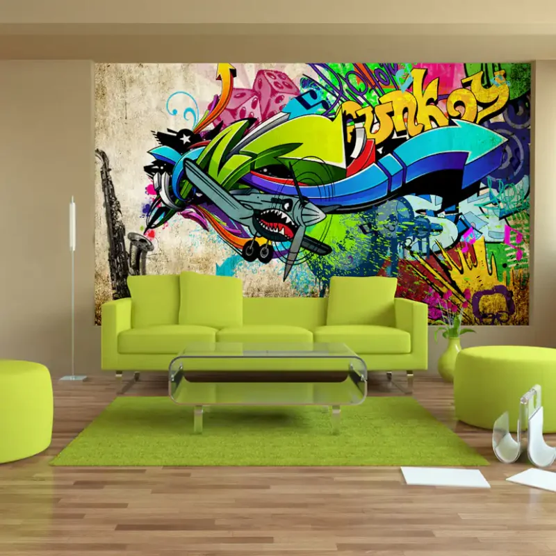 Utförsäljning Fototapet Arkiio Funky GraffitiStorlek: 250x175 cm