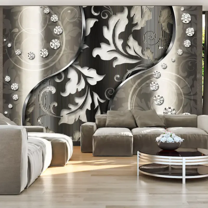 Fototapet Arkiio Diamond LeavesStorlek: 150x105 cm Populär