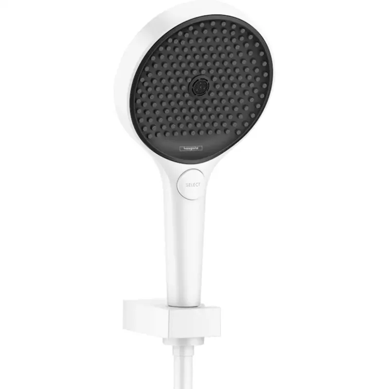 Trygg betalning Handduschset Hansgrohe Rainfinity 130 3jetMatt Vit, duschslang: 1,25 m