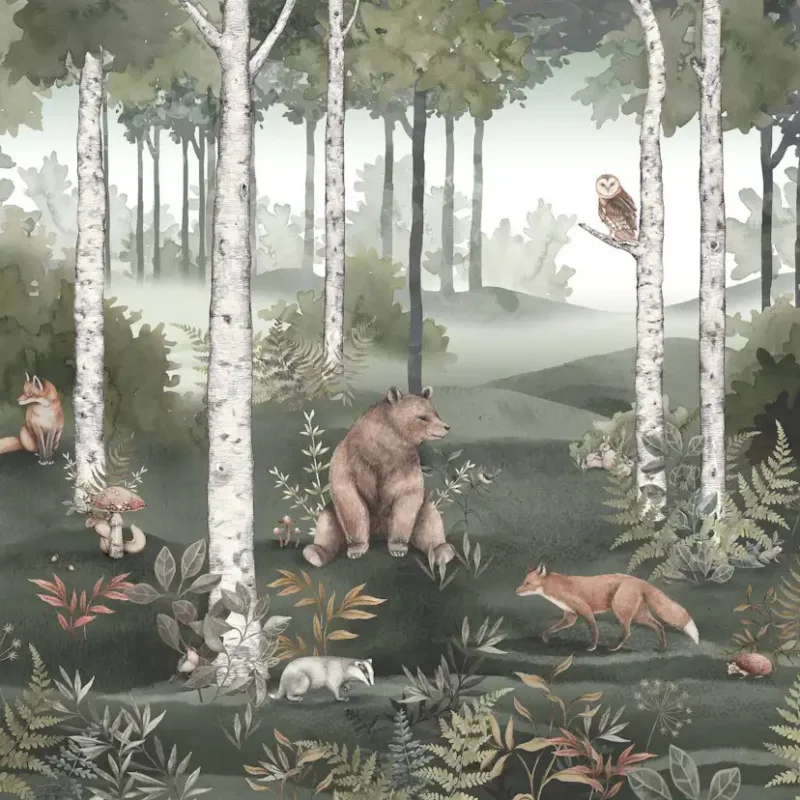 Tapet Boråstapeter Wild Forest Mural 6943 Erbjudande