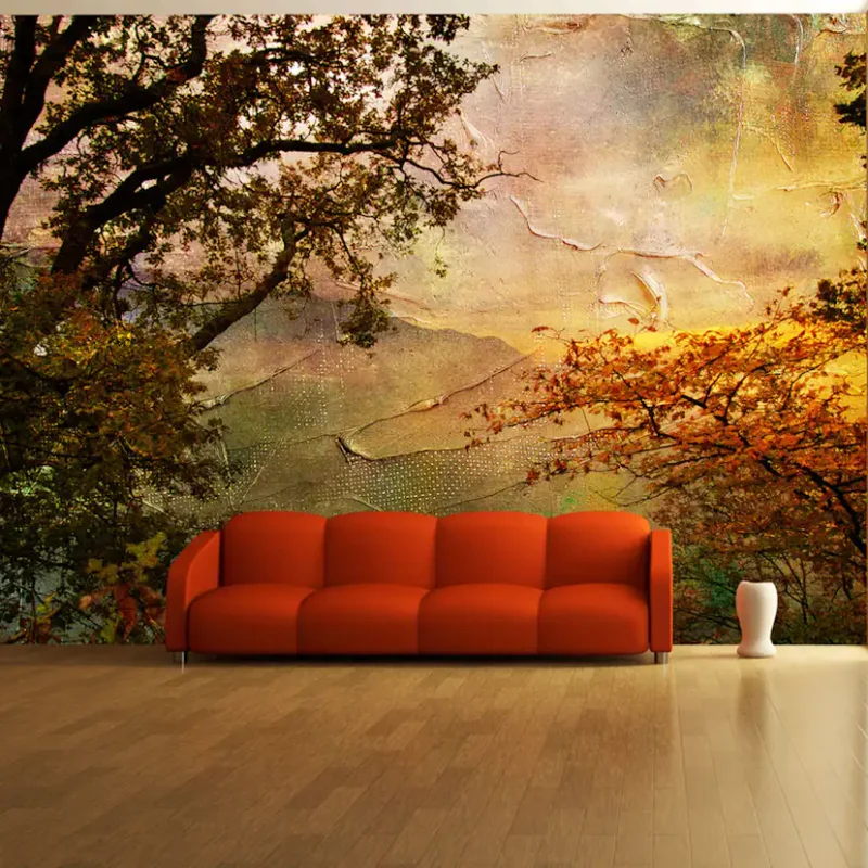 Fototapet Arkiio Painted AutumnStorlek: 200x154 cm Rea