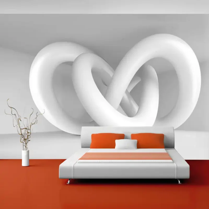 Bästa pris Fototapet Arkiio White WeaveStorlek: 300x210 cm