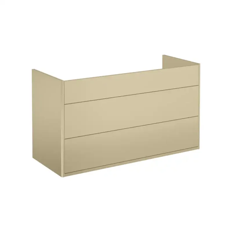 Tvättställsskåp Gustavsberg Graphic Kommod 100 cm utan TvättställBeige Begränsat antal