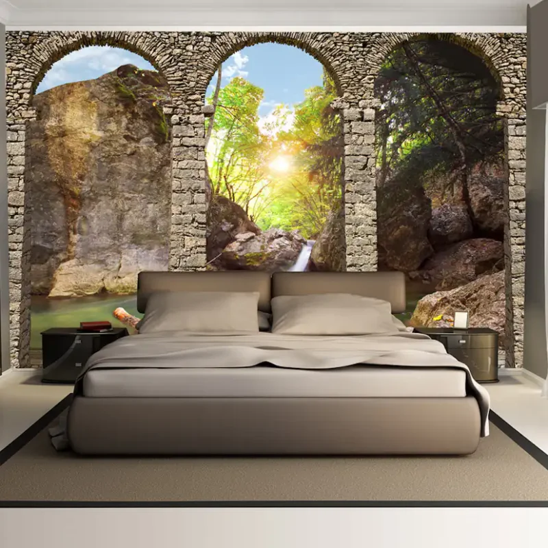 Fototapet Arkiio Morning RStorlek: 150x105 cm Snabb leverans