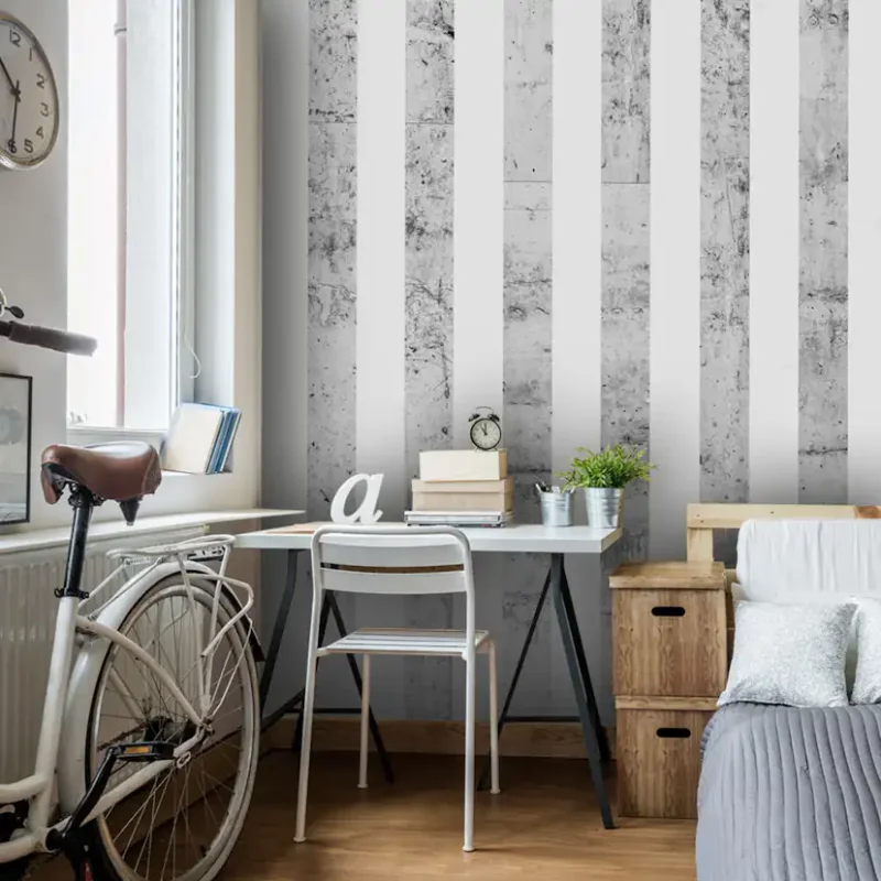 Begränsat antal Fototapet Arkiio Grey Style 50x1000 cm