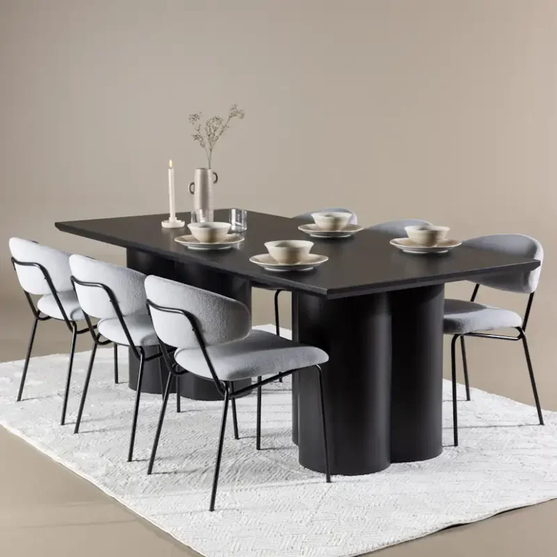 Sista chansen Matgrupp Venture Home Olivia 210 med 6 st Chico Stolar