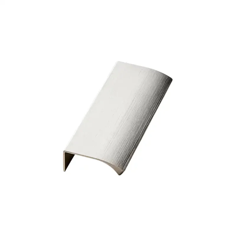 Profilhandtag Beslag Design Edge Straight 100Rostfri look I lager