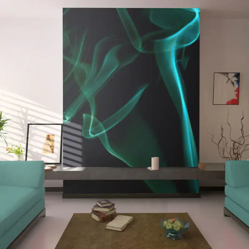 Fototapet Arkiio Blue Smoke VågorStorlek: 350x270 cm Rabatter