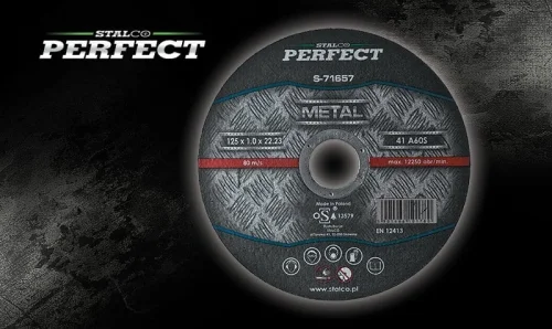 Konvex metallsköld 125x3,2 mm S-71677 PERFEKT Begränsat erbjudande