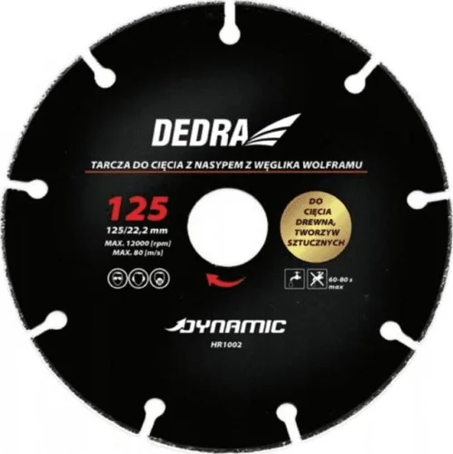 Träkapskiva 125 mm/22,2 Begränsat antal